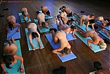 Sexy girls doing yoga naked